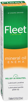 Fleet Mineral Oil Enema Lubricant Laxative