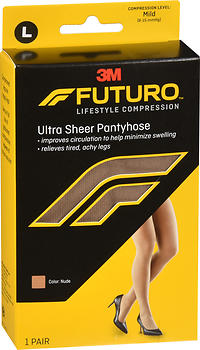 3M FUTURO Energizing Ultra Sheer Pantyhose L