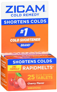 Zicam Cold Remedy Rapidmelts Cherry