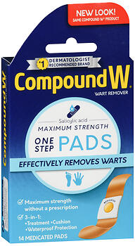 Compound W One Step pads