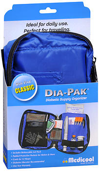 Medicool Dia-Pak Diabetic Supply Organizer Classic