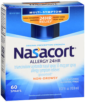 Nasacort Allergy 24 HR Spray Original Prescription Strength
