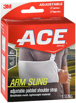 ACE Arm Sling Adjustable Padded Shoulder Strap