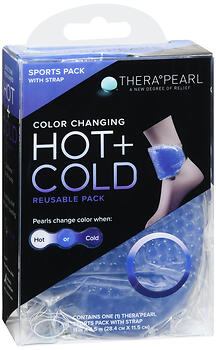 TheraPearl Color Changing Hot + Cold Reusable Sports Pack with Strap
