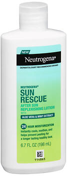 Neutrogena After Sun Replenishing Lotion with Aloe Vera & Mint Extract