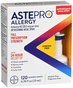Astepro Allergy Azelastine HCl 205.5 mcg Antihistamine Nasal Spray