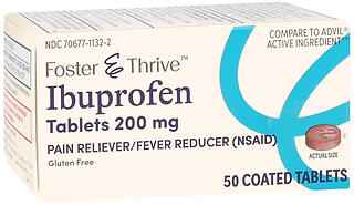 Foster & Thrive Ibuprofen 200 mg Coated Tablets