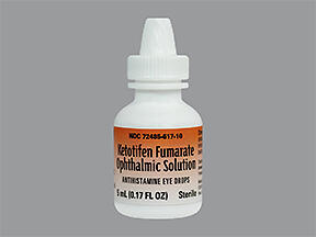 KETOTIFEN FUM 0.025% EYE DROPS
