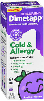 DIMETAPP COLD & ALLERGY GRP4OZ