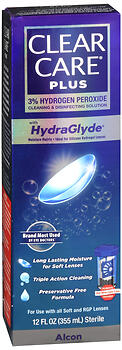 Clear Care Plus 3% Hydrogen Peroxide Cleaning & Disinfecting Solution