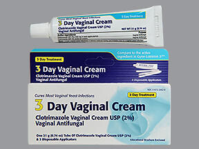 3-DAY VAGINAL CREAM W/3 DISP APPLICATORS