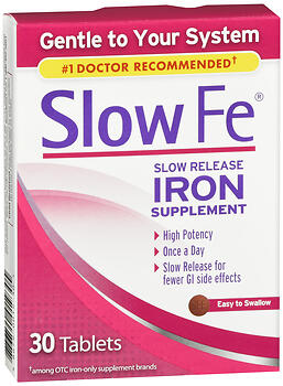 Slow Fe Slow Release Iron Tablets