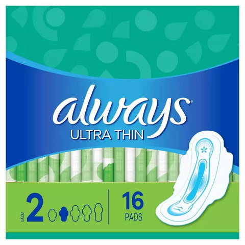 Always Ultra Thin Long Super Pads