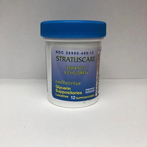 Stratuscare Pediatrics Glycerin Suppositories