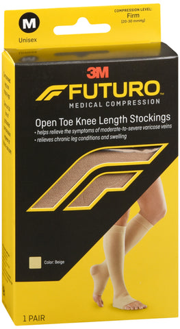 FUTURO Open Toe Knee Length Stockings XL