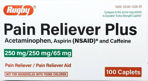 PAIN RELIEVER PLS 250-250-65MG