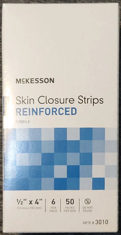 McKesson Skin Closure Strips Reinforced
