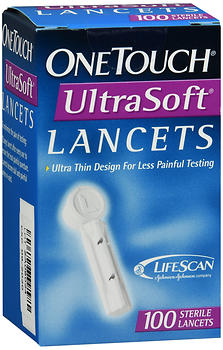OneTouch Ultrasoft 100 Lancets