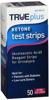 TRUEPLUS Ketone Test Strips 50
