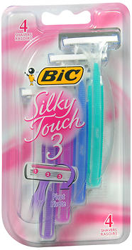 Bic Silky Touch 3 Shavers 4 EA