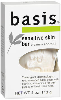 Basis Skin Bar Sensitive 4 OZ
