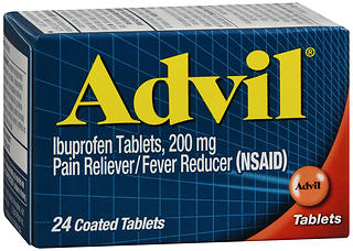 Advil Ibuprofen 200 mg Coated Tablets 24 TB