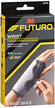 FUTURO Comfort Stabilizing Wrist Brace Moderate Support Adjustable