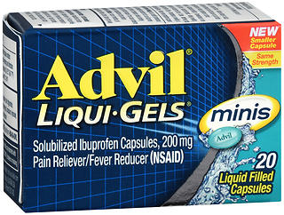 Advil Liqui-Gels Minis Capsules 20 CP
