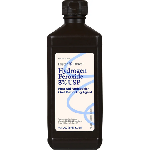 Floster&Thrive Hydrogen Peroxide 3% USP