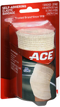 ACE SELF-ADHERING ELASTIC BANDAGE 4 IN WIDTH