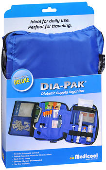 Dia-Pak Deluxe Diabetic Supply Organizer