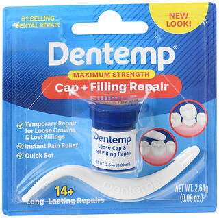 Dentemp Loose Cap and Lost Filling Repair