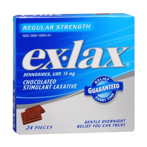 EX-LAX PIECES REGULAR STRENGTH