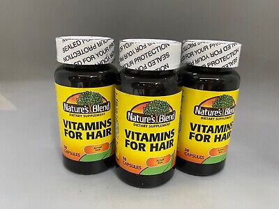 Nature's Blend Vitamins for Hair 500 capsules