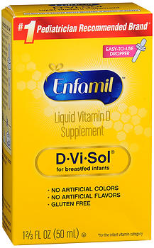 Enfamil D-Vi-Sol Liquid Vitamin D Supplement 50 ML