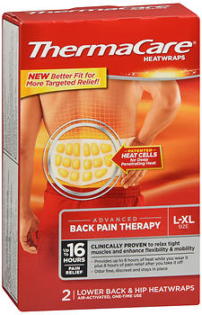 ThermaCare HeatWraps Lower Back & Hip Size L-XL