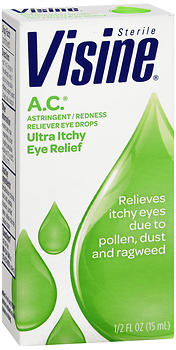 Visine A.C. Ultra Itchy Eye Relief Drops 0.5 OZ