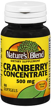 Nature's Blend Cranberry Concentrate 500mg