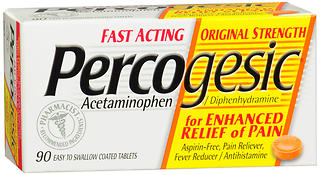 Percogesic Tablets Original Strength 90 TB