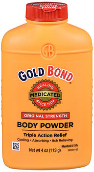 Gold Bond Medicated Body Powder Original Strength 4 OZ