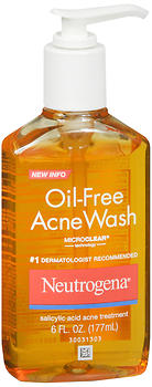 Neutrogena Oil-Free Acne Wash 6 OZ