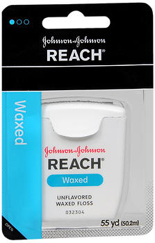 Johnson & Johnson REACH Waxed Floss Unflavored