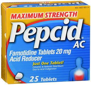 Pepcid AC Tablets Maximum Strength 25 TB