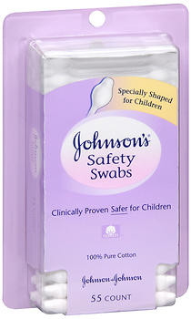 JOHNSON'S Safety Swabs