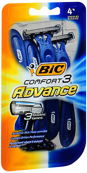 Bic Comfort 3 Advance Shavers 4 EA