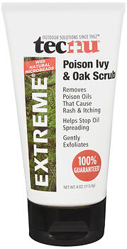 Tecnu Extreme Poison Ivy & Oak Scrub 4 OZ