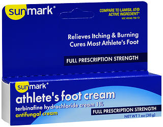 Sunmark Athlete's Foot Cream Full Prescription Strength 1 OZ