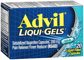 Advil Ibuprofen 200 mg Liqui-Gels Packets 20 CP