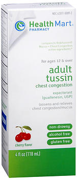 Health Mart Adult Tussin Mucus & Chest Congestion Liquid
