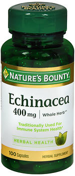 Nature's Bounty Echinacea Capsules 400mg 100